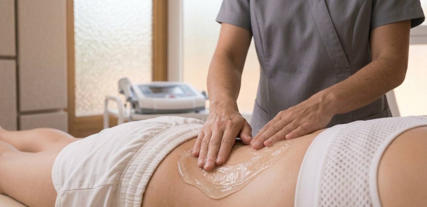 Gel frío para fisioterapia y deporte