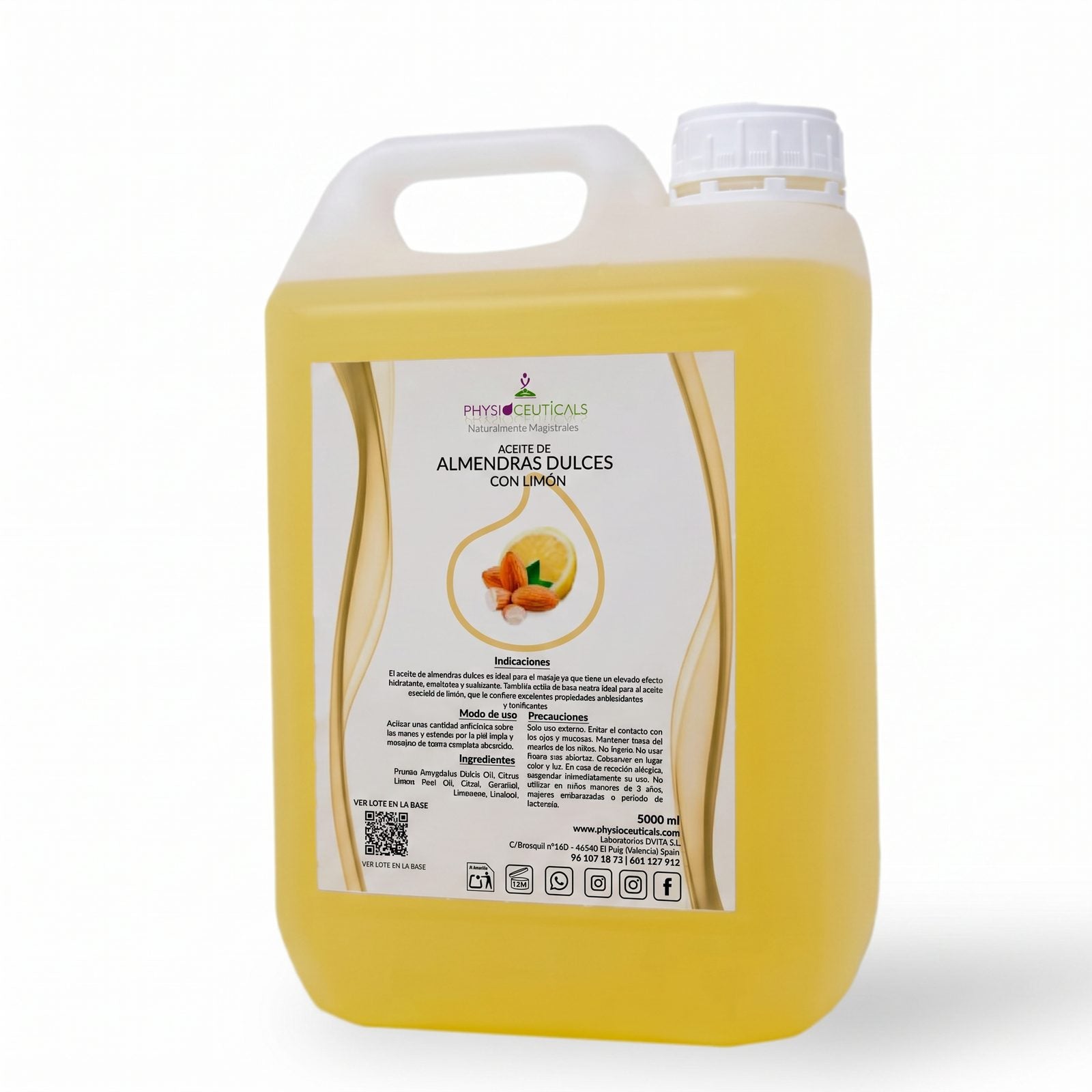 Aceite de Almendras con Limón 5000 ml
