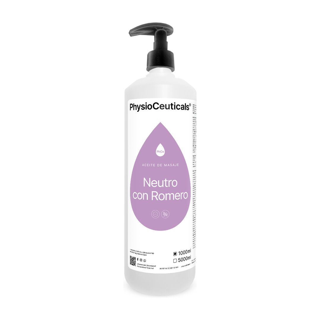 Aceite de Masaje Neutro con Romero 1000ml