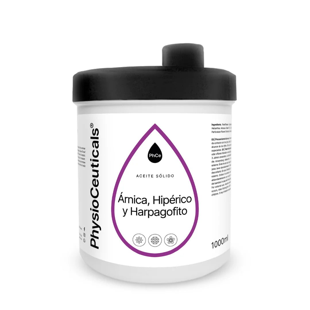 Aceite Sólido con Árnica, Hipérico, Harpagofito 1000ml