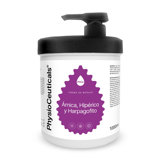 Crema de Masaje con Árnica, Hipérico y Harpagofito 1000ml