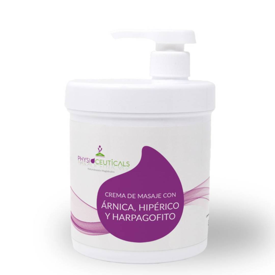 Crema de Masaje con Árnica, Hipérico y Harpagofito 1000ml