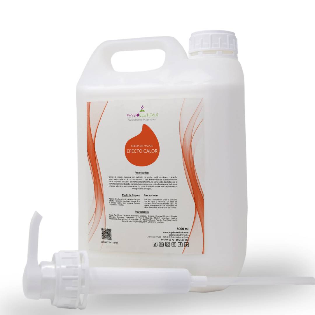 Crema de Masaje Fuerte (Efecto Calor) 5000ml