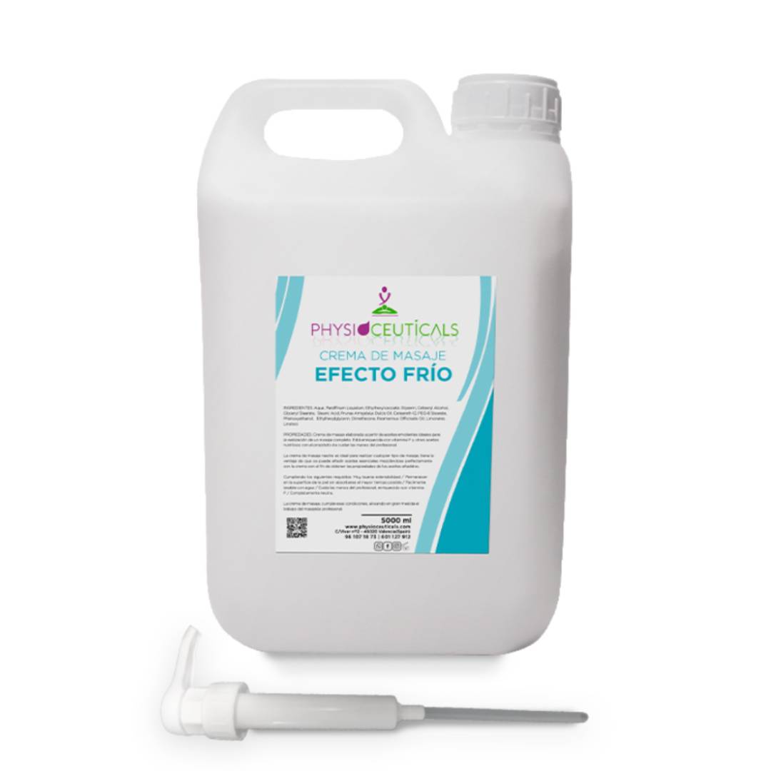 Crema de Masaje Efecto Frío 5000ml
