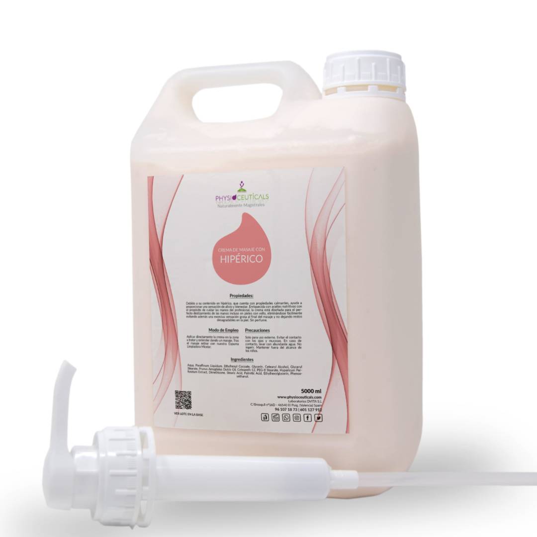 Crema de Masaje con Hipérico 5000ml